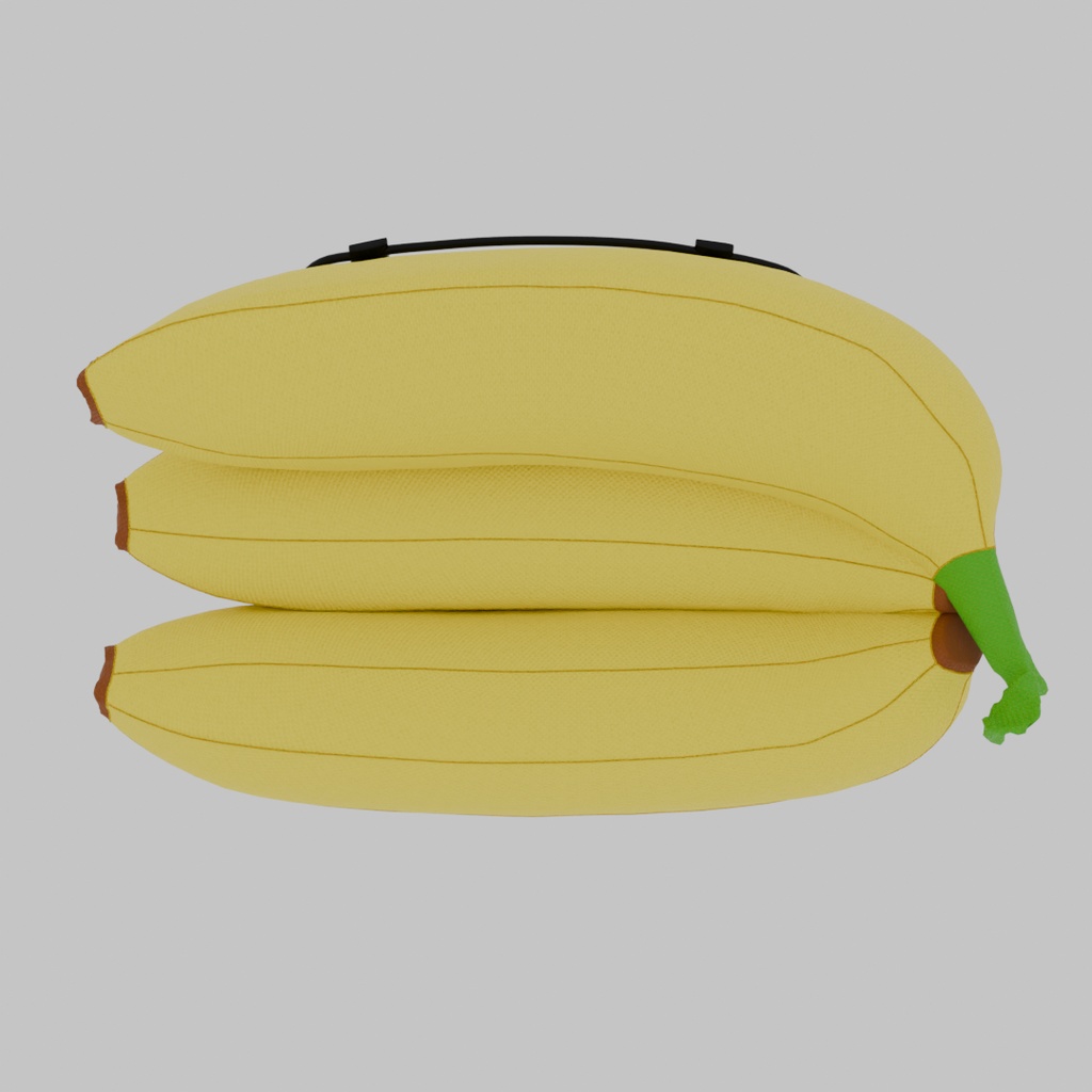 【Blender】バナナのソファ Banana Sofa