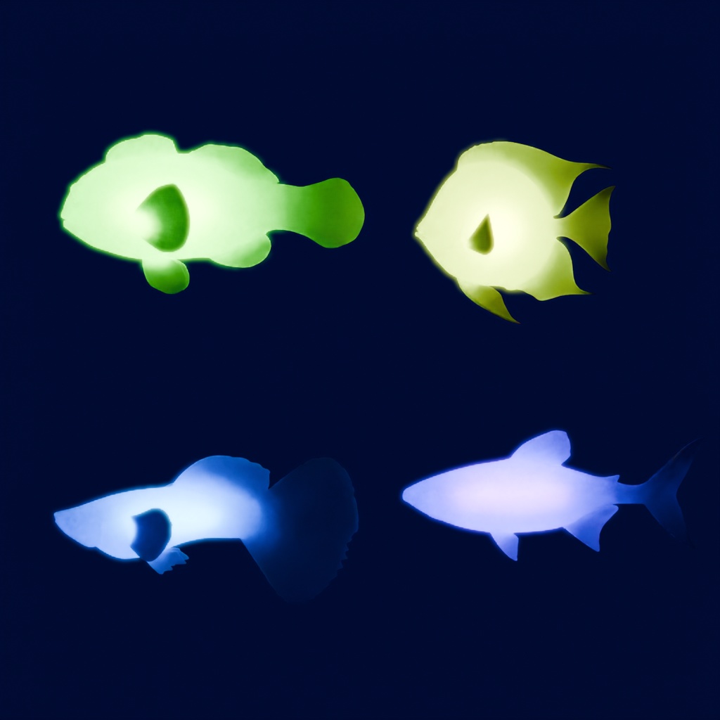 【Blender】 熱帯魚の間接照明 Indirect lighting for tropical fish