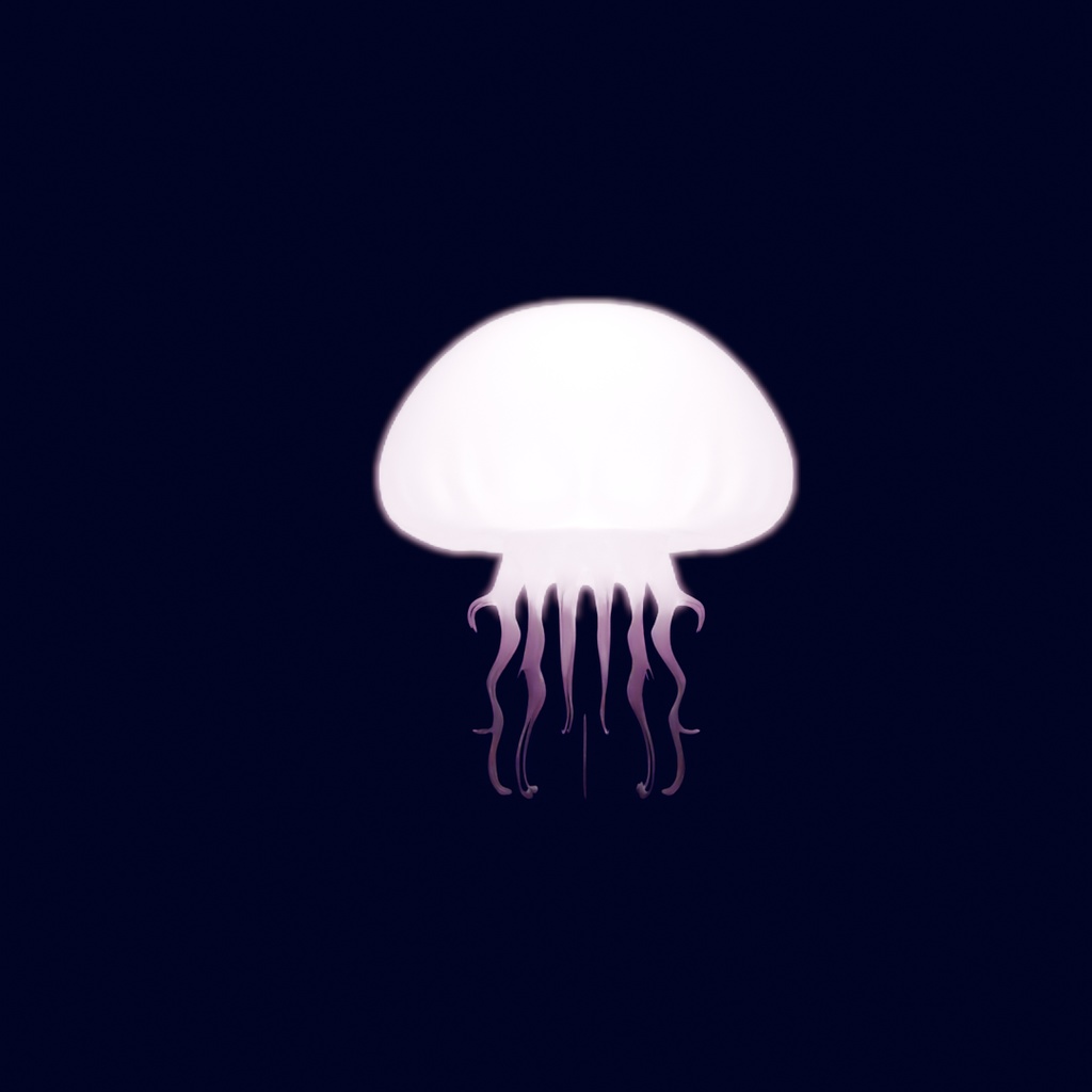 【Blender】 クラゲの間接照明 Indirect lighting for jellyfish