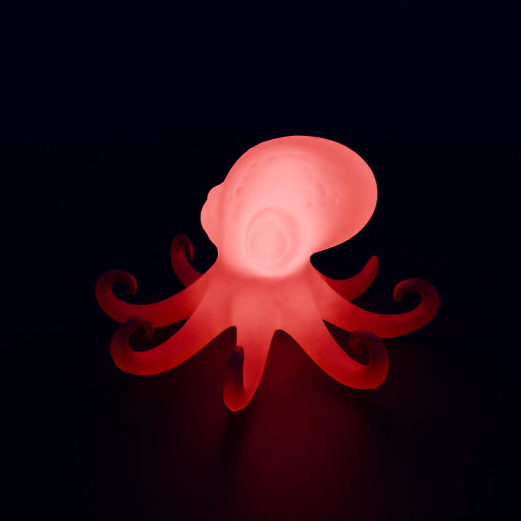 【Blender】 タコの間接照明 Indirect lighting for octopus