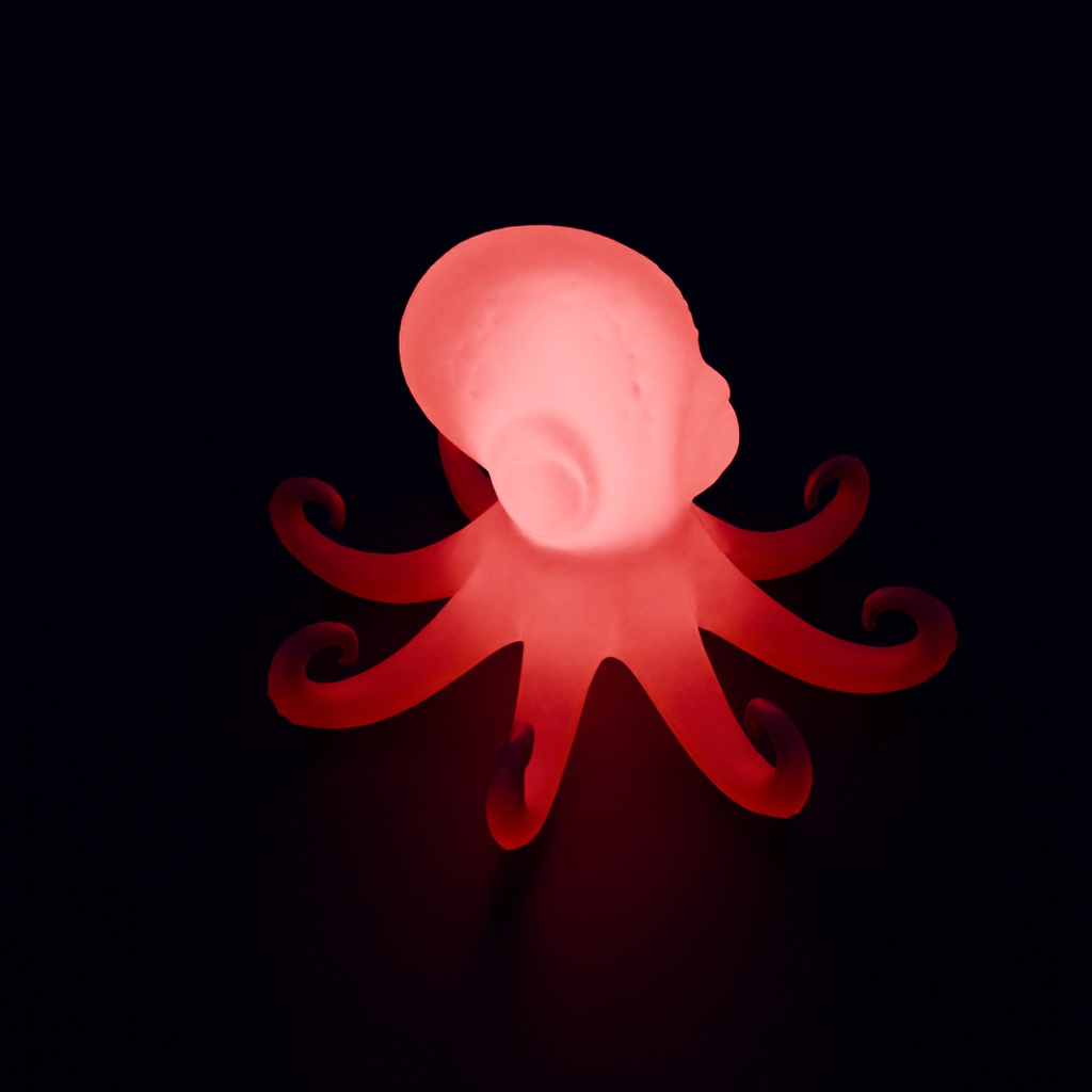 【Blender】 タコの間接照明 Indirect lighting for octopus