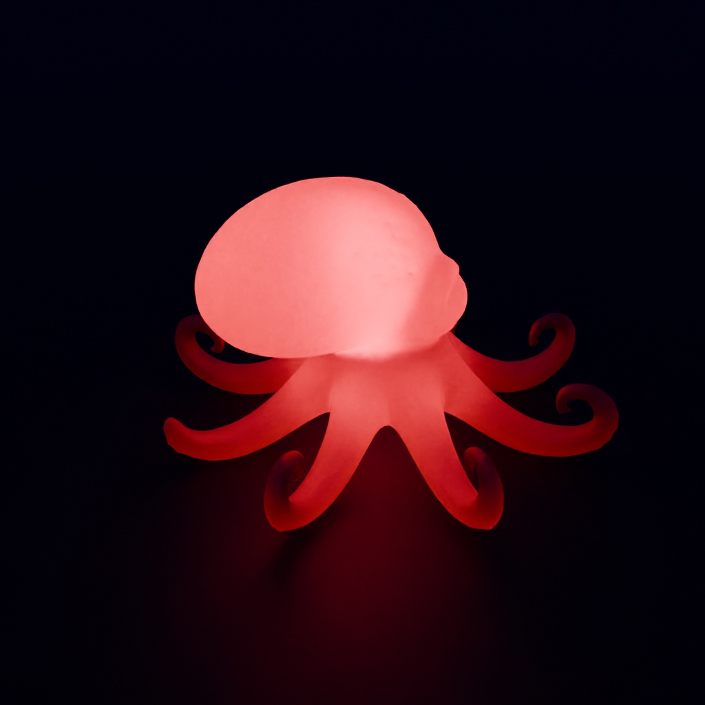 【Blender】 タコの間接照明 Indirect lighting for octopus