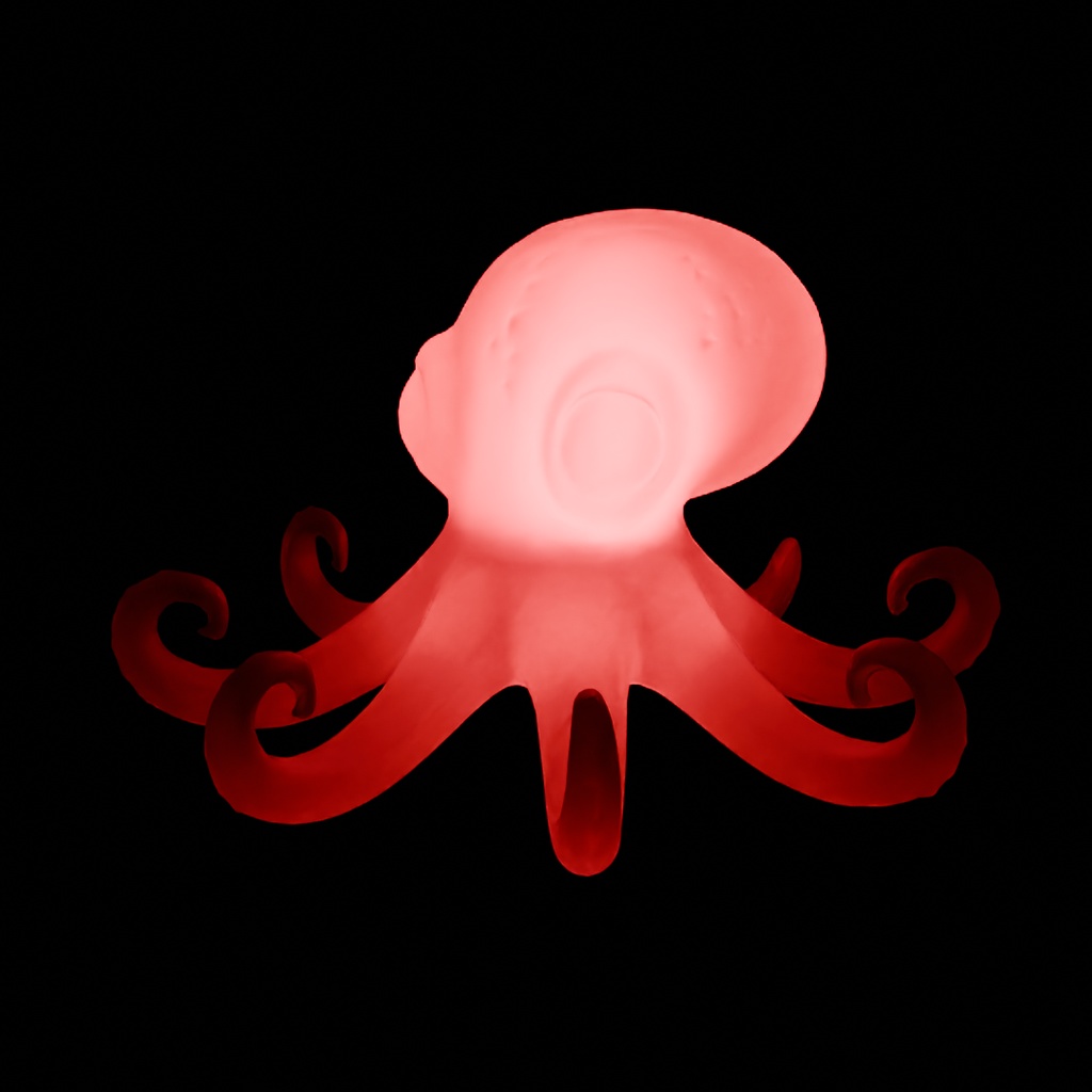 【Blender】 タコの間接照明 Indirect lighting for octopus