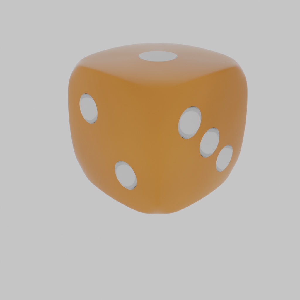 【Blender】 サイコロセット dice set