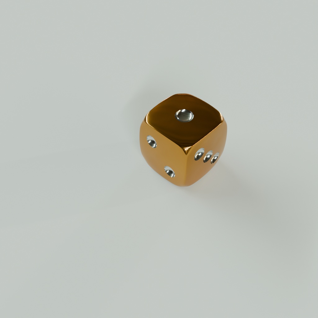 【Blender】 サイコロセット dice set