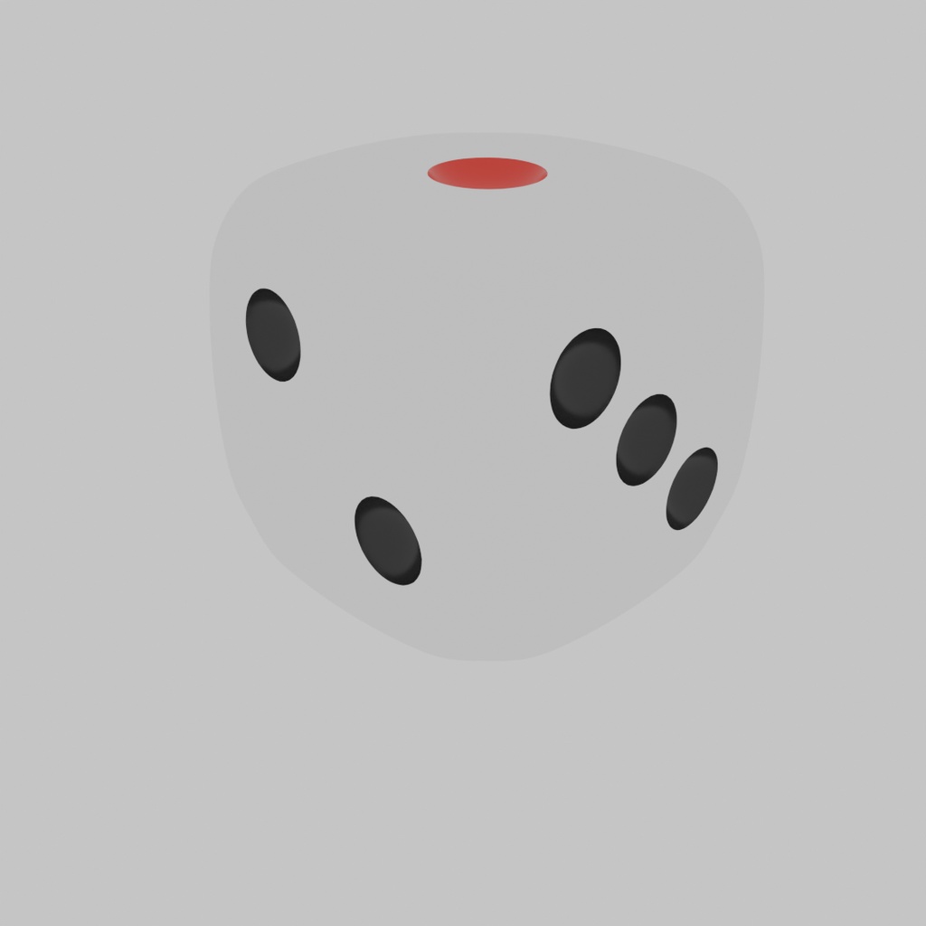 【Blender】 サイコロセット dice set