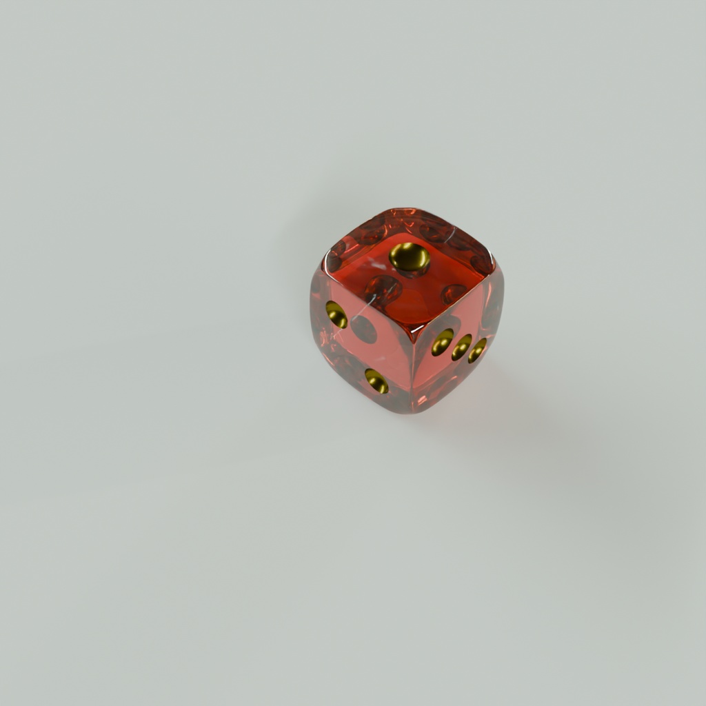 【Blender】 サイコロセット dice set