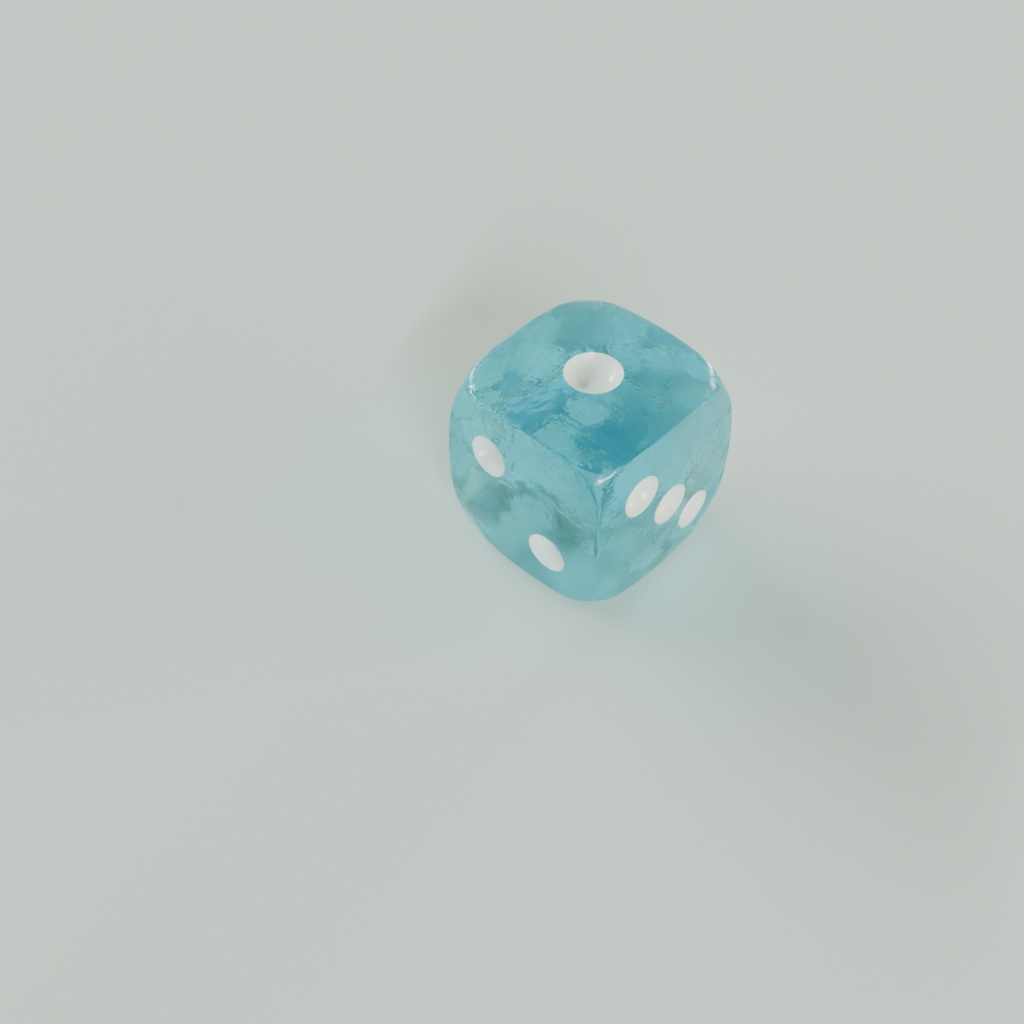 【Blender】 サイコロセット dice set