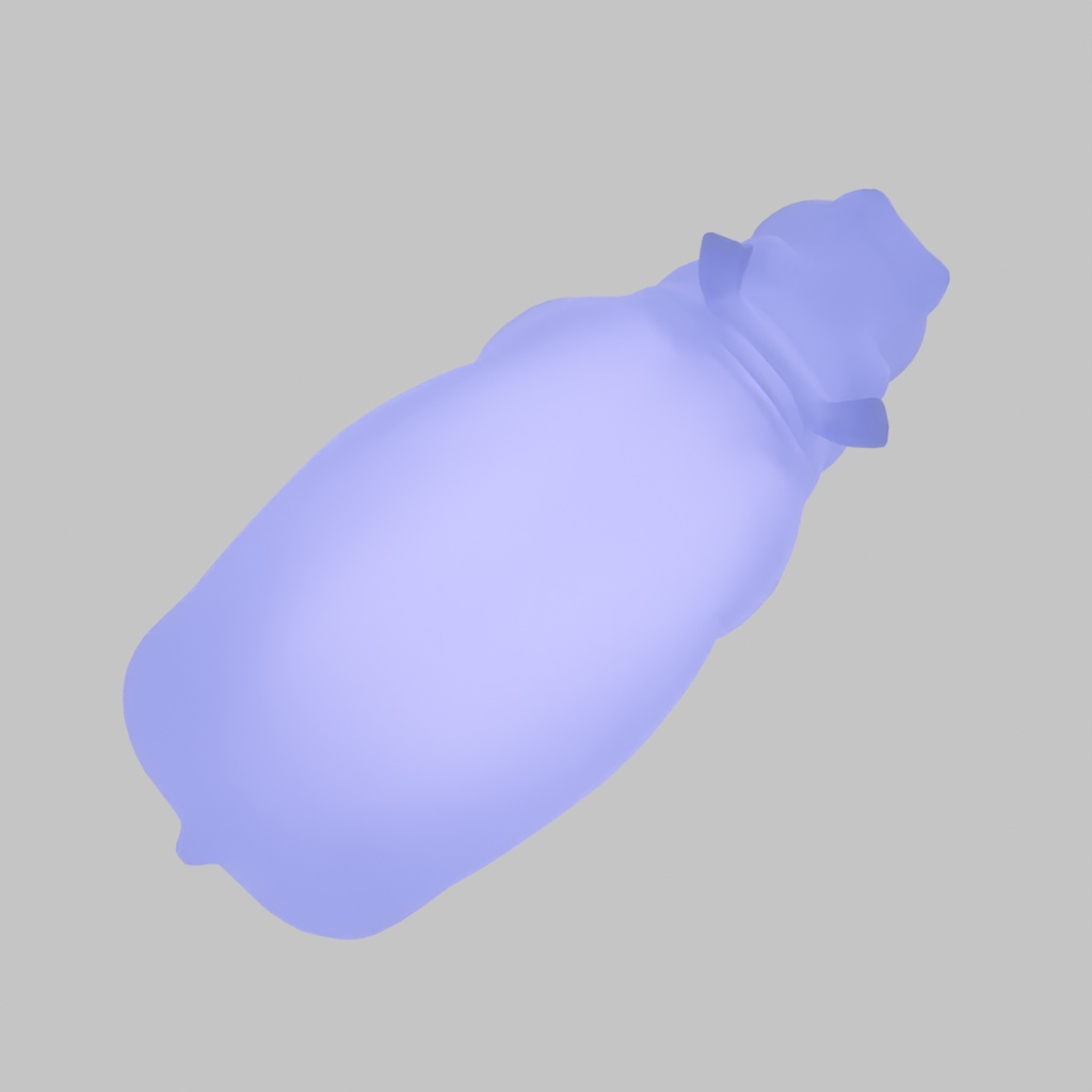 【Blender】 カバの間接照明 Indirect hippo lighting