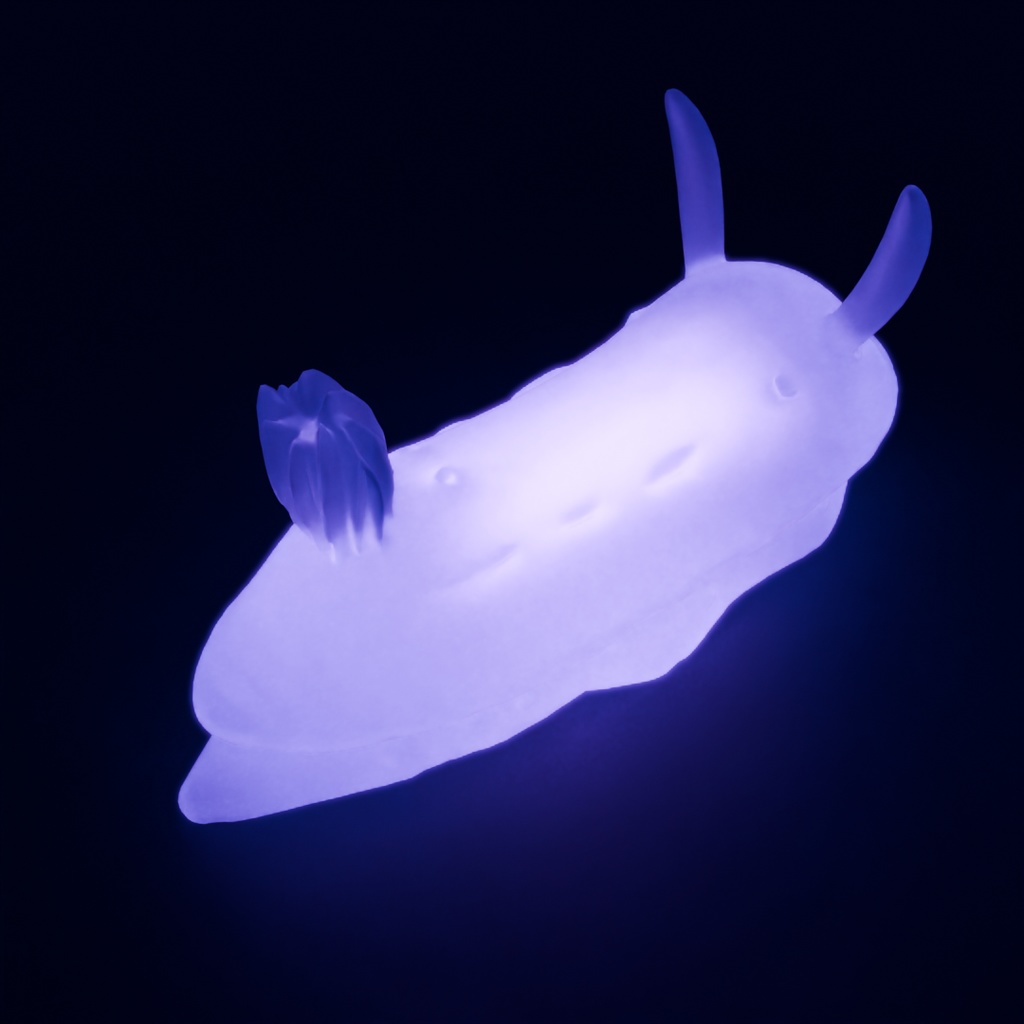 【Blender】 ウミウシの間接照明 Indirect lighting for sea slugs