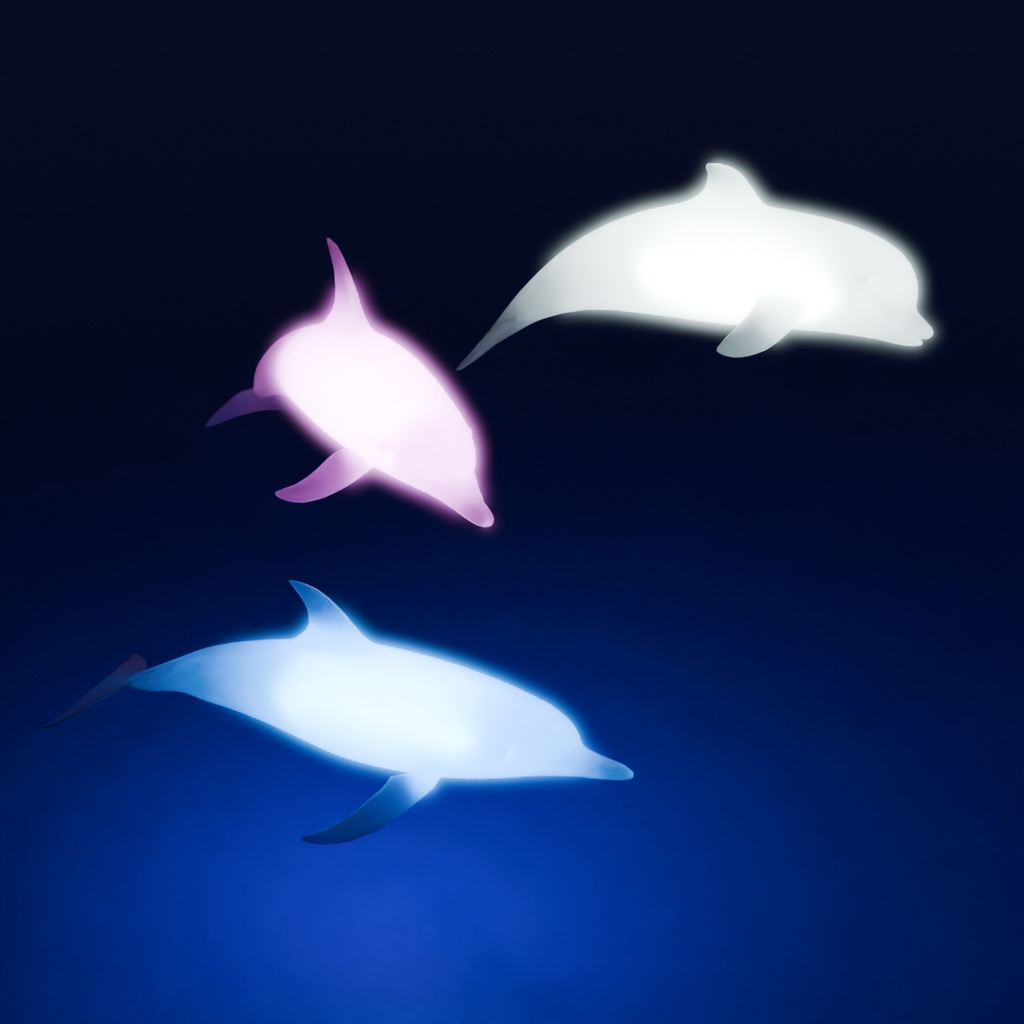 【Blender】 イルカの間接照明 Indirect lighting of dolphins