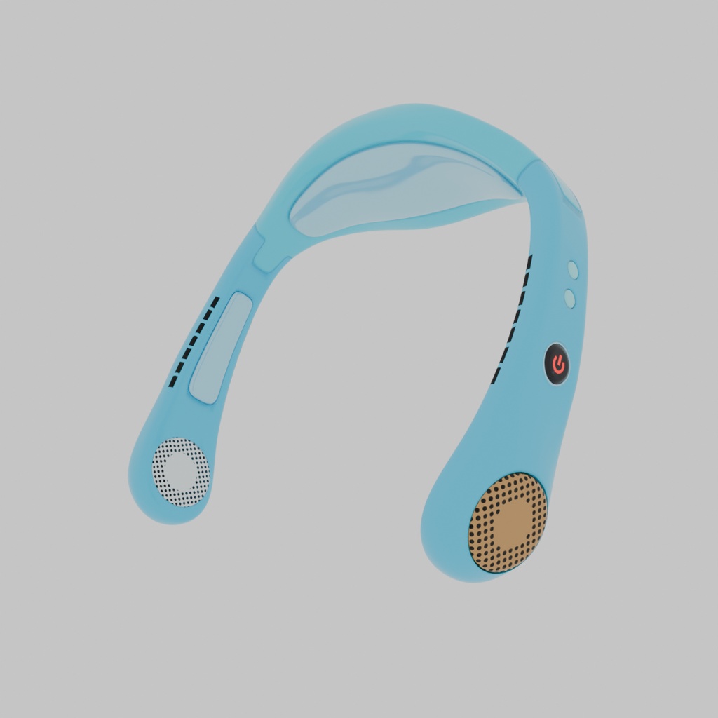 【Blender】 ネッククーラー Neck Cooler