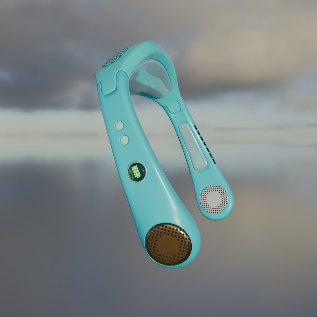 【Blender】 ネッククーラー Neck Cooler