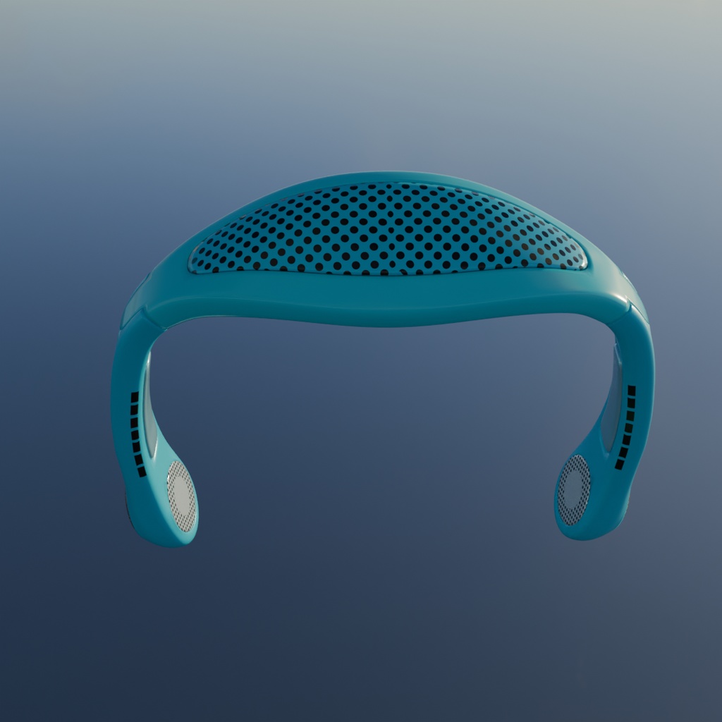 【Blender】 ネッククーラー Neck Cooler