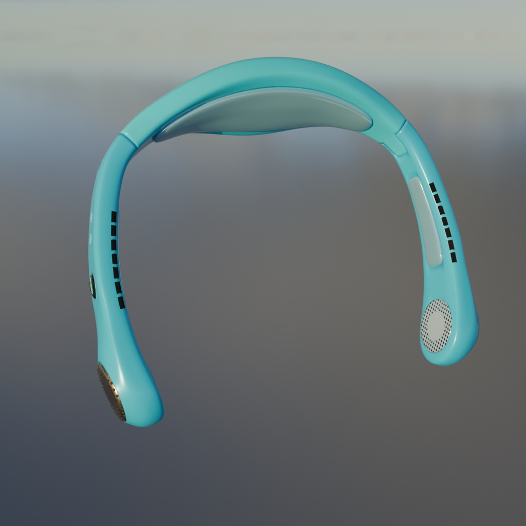【Blender】 ネッククーラー Neck Cooler