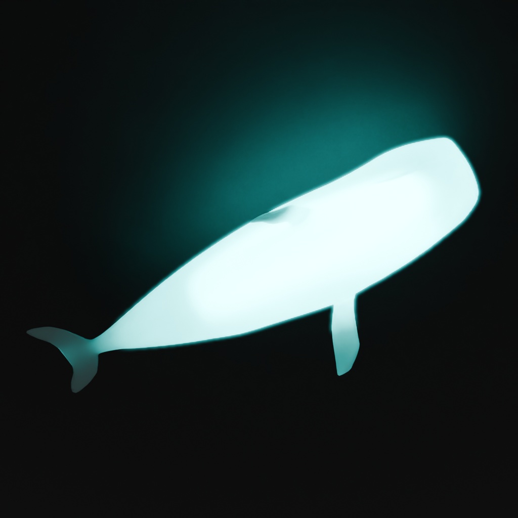 【Blender】 クジラの間接照明 Indirect lighting for whales