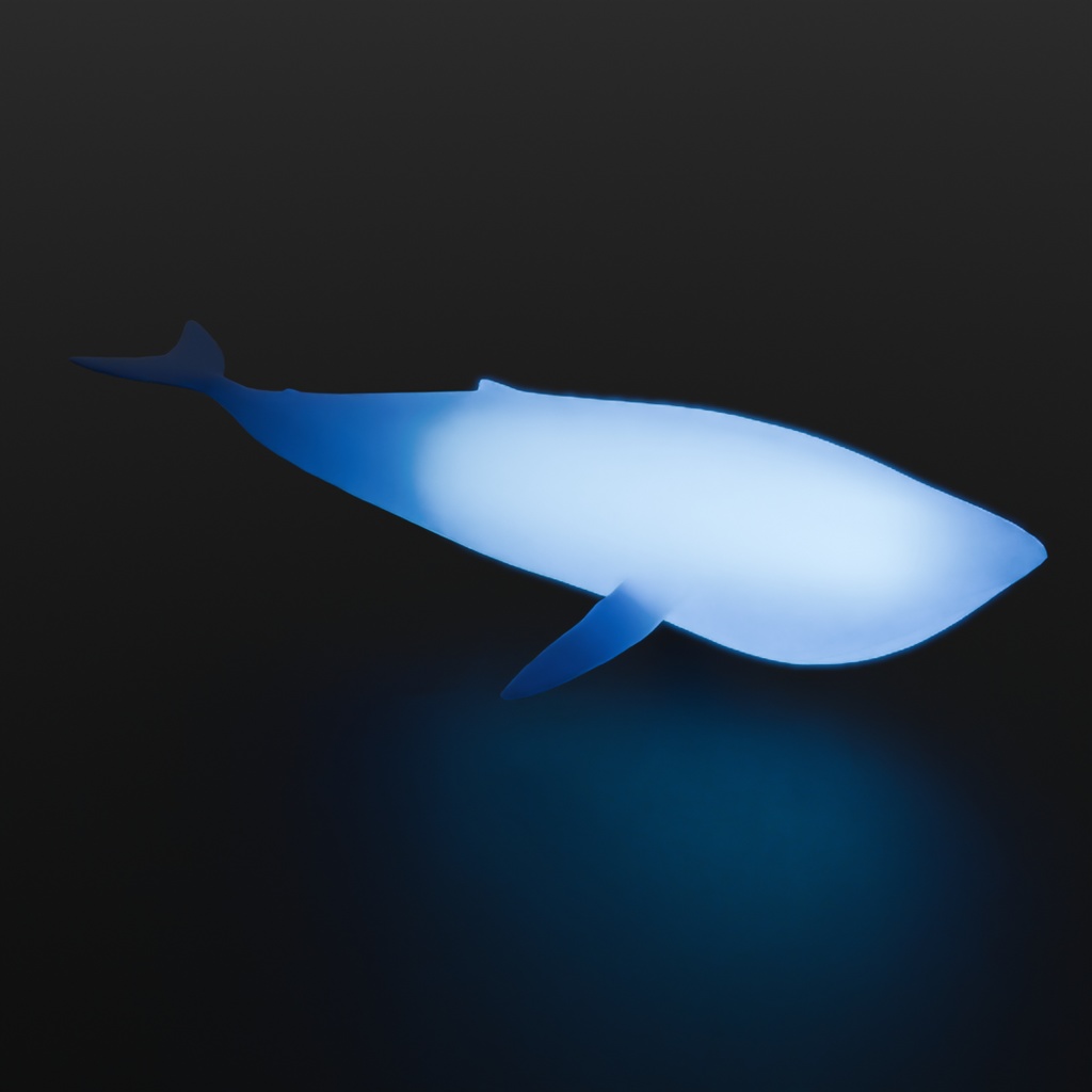 【Blender】 クジラの間接照明 Indirect lighting for whales