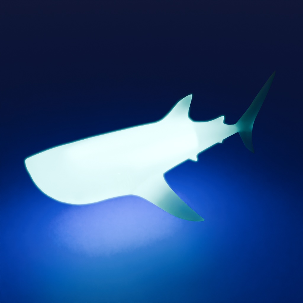 【Blender】 サメの間接照明 Indirect lighting for sharks