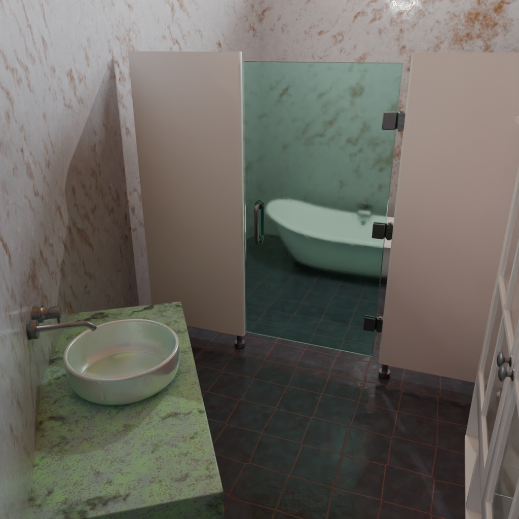 【Blender】 海上リゾートキャビン Marine Resort Cabin