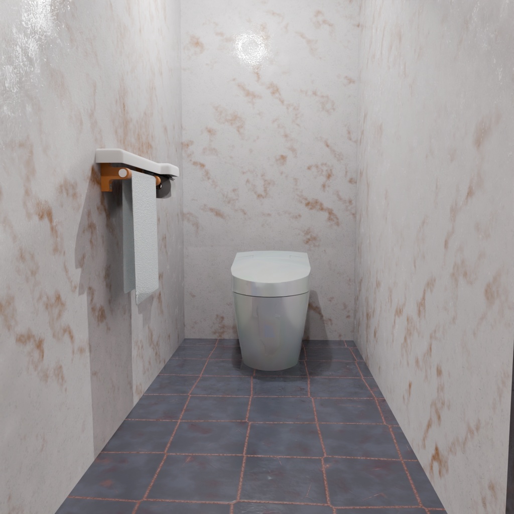 【Blender】 海上リゾートキャビン Marine Resort Cabin