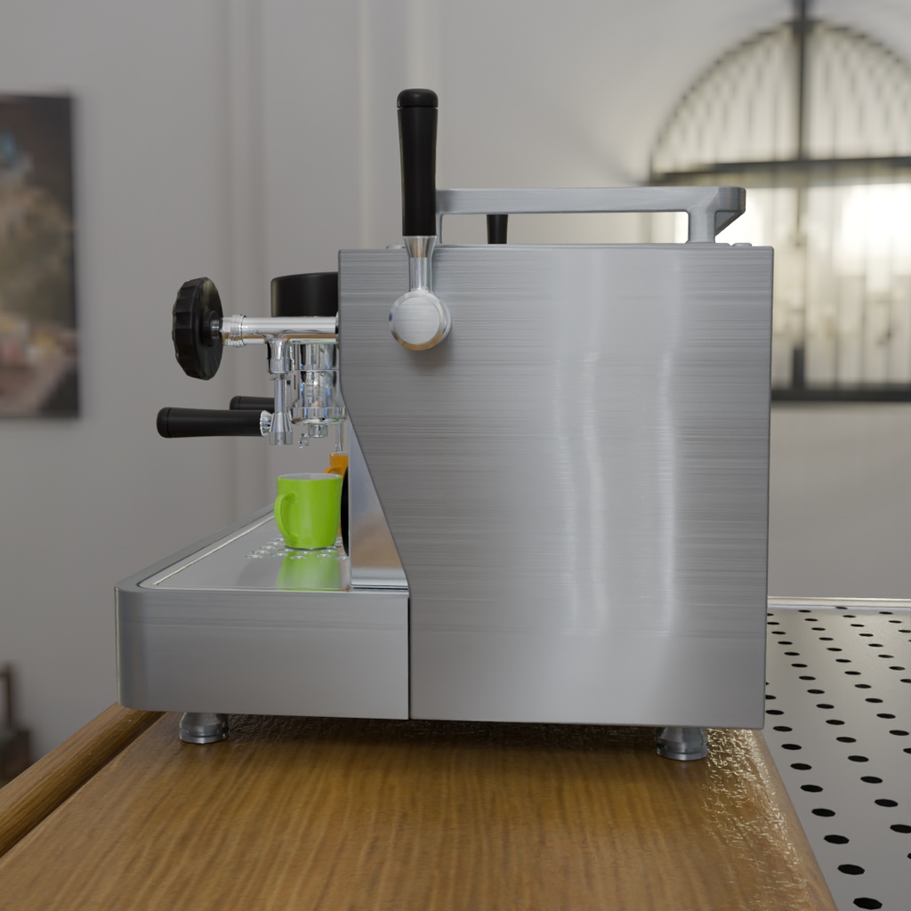 【Blender】 エスプレッソマシン Espresso Machine