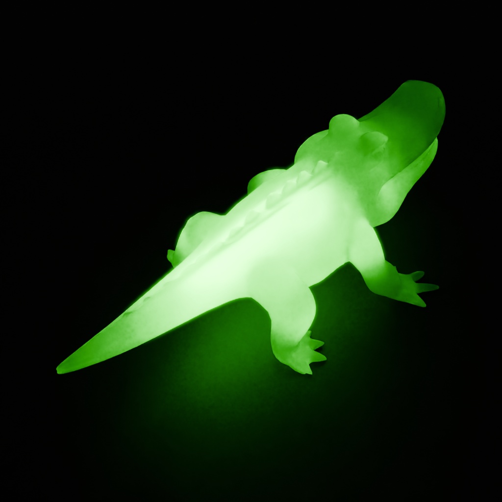 【Blender】 ワニの間接照明 Crocodile indirect lighting