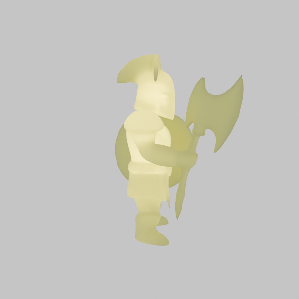 【Blender】 グラディエーターの間接照明 Gladiator indirect lighting