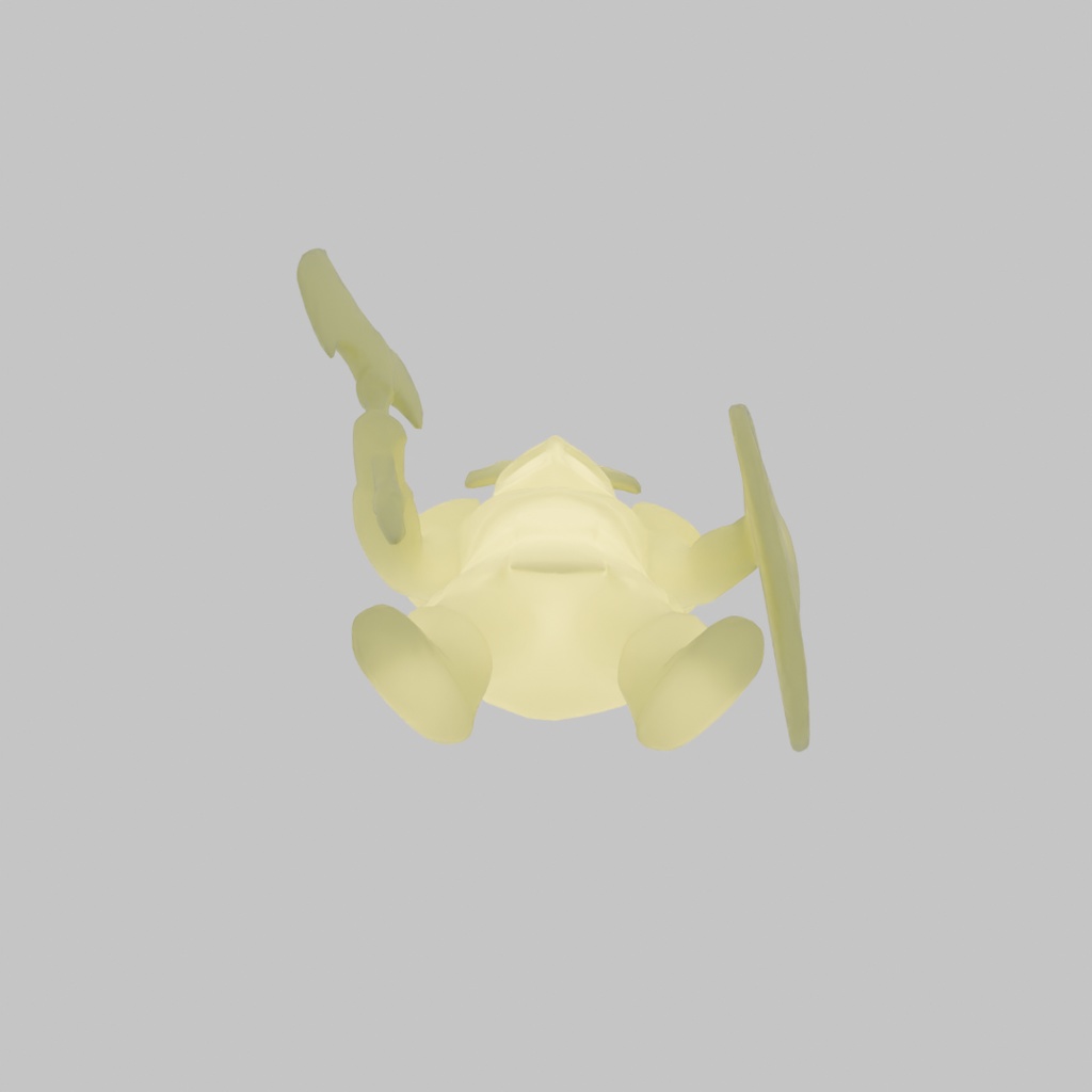 【Blender】 グラディエーターの間接照明 Gladiator indirect lighting