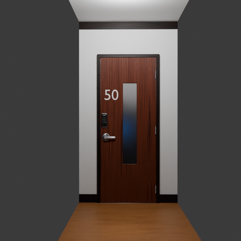 【Blender】 ネットカフェの個室 Internet cafe private room