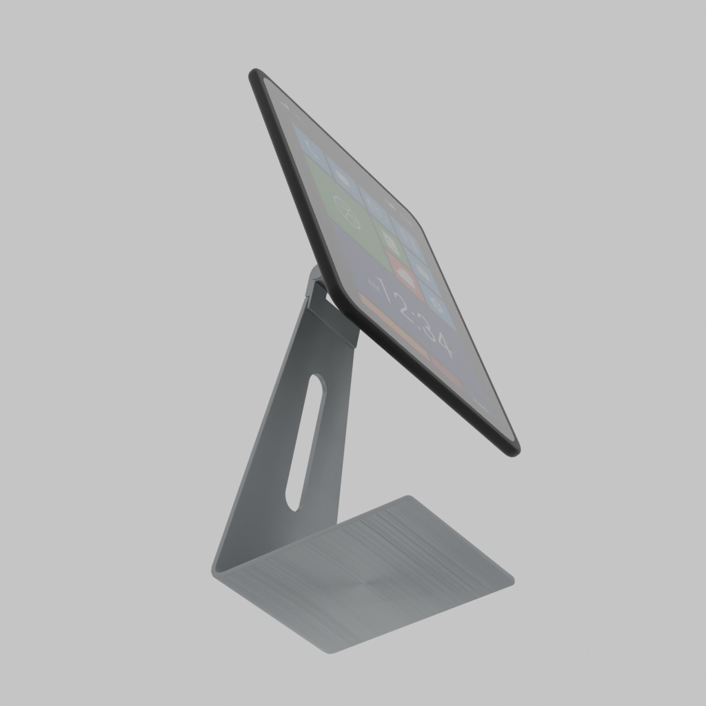 【Blender】 タブレット端末とスタンド Tablet device and stand