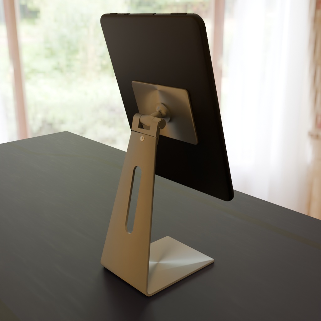 【Blender】 タブレット端末とスタンド Tablet device and stand