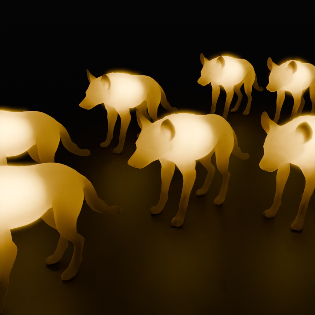 【Blender】 ハイエナの間接照明 Hyena indirect lighting