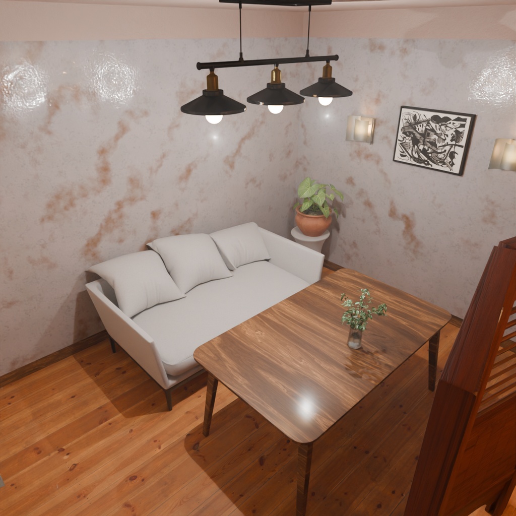 【Blender】 エステマッサージルーム beauty salon