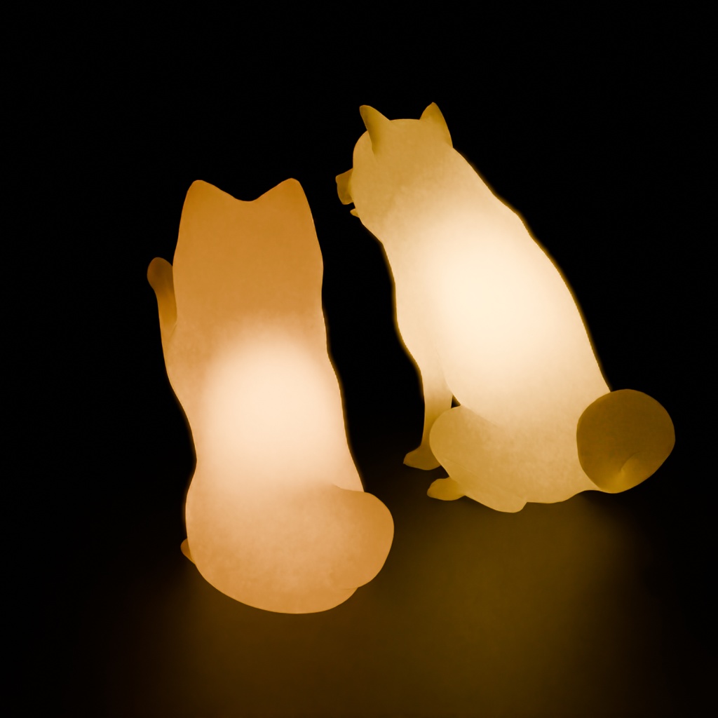 【Blender】 お手とおかわりする犬の間接照明 Indirect lighting for dogs that shake hands