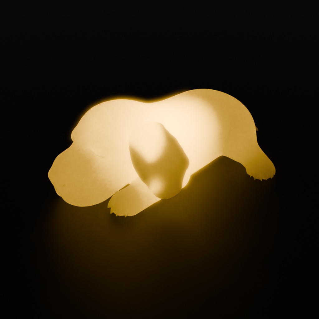 【Blender】 子犬の間接照明 Indirect lighting for puppies