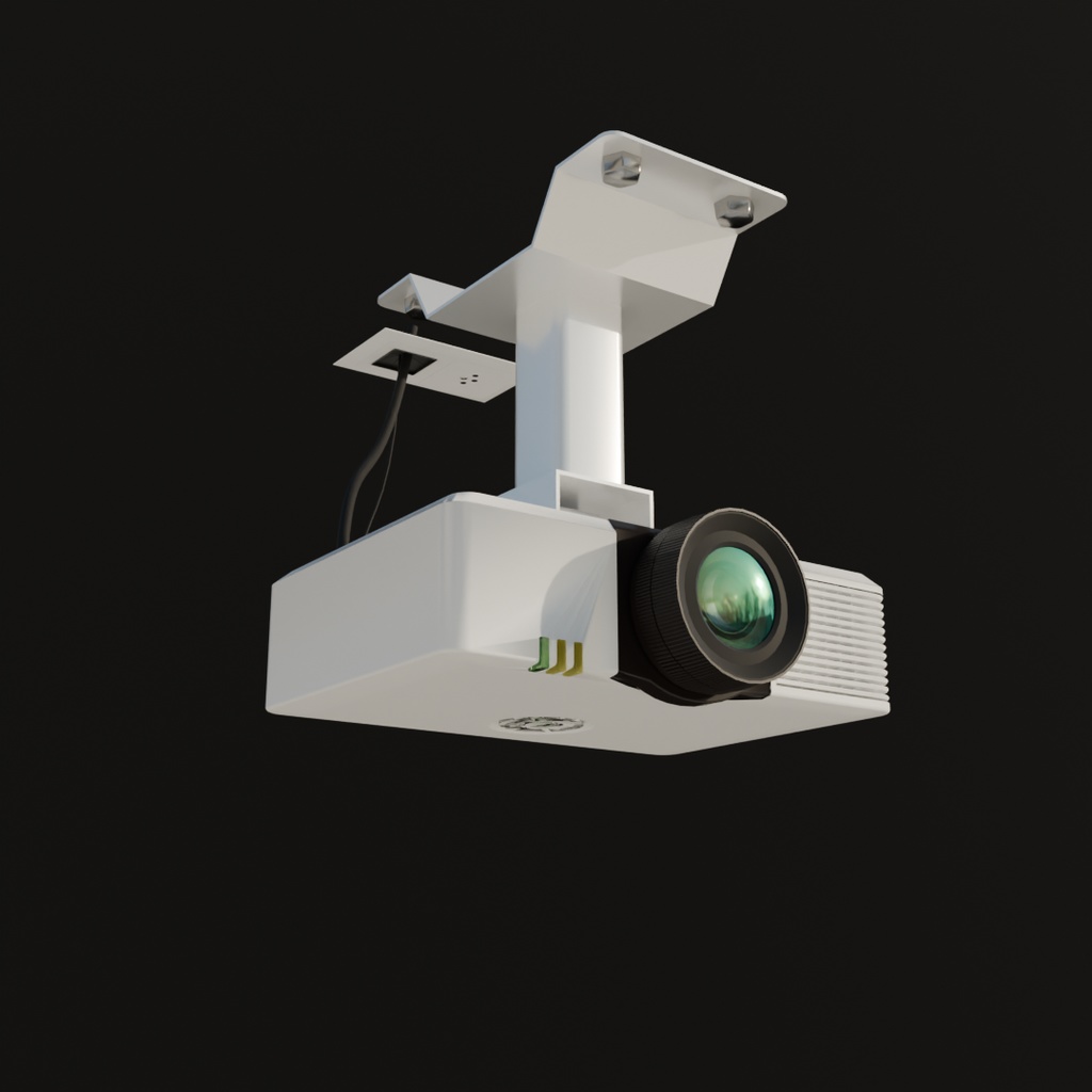 【Blender】 プロジェクター Projector