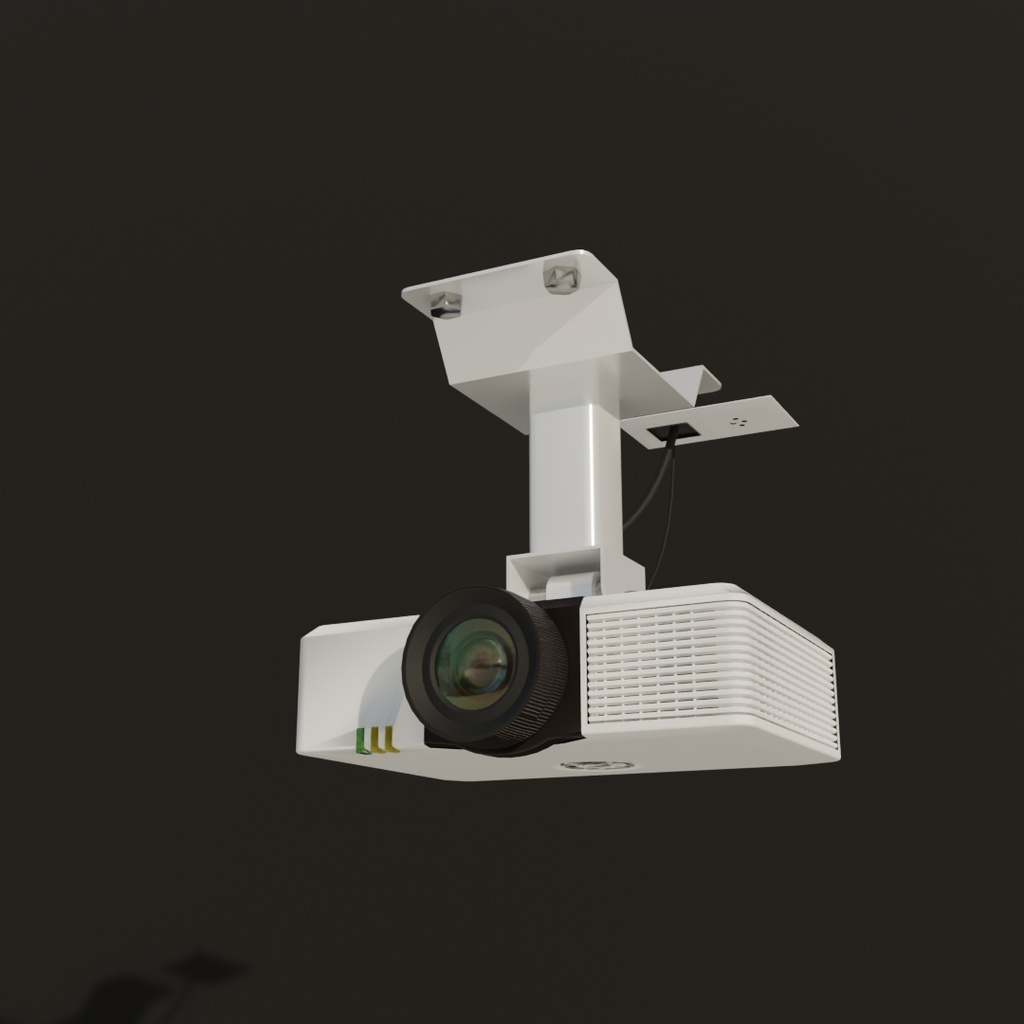 【Blender】 プロジェクター Projector