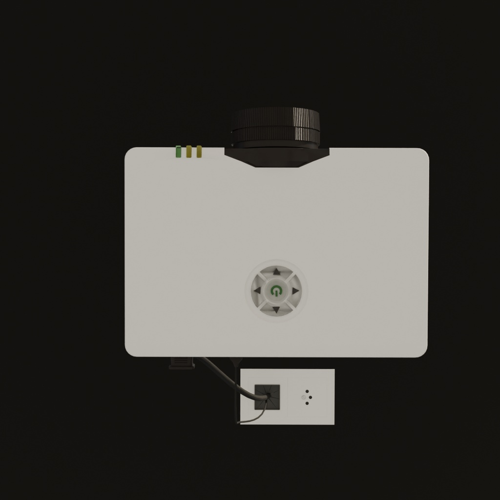 【Blender】 プロジェクター Projector