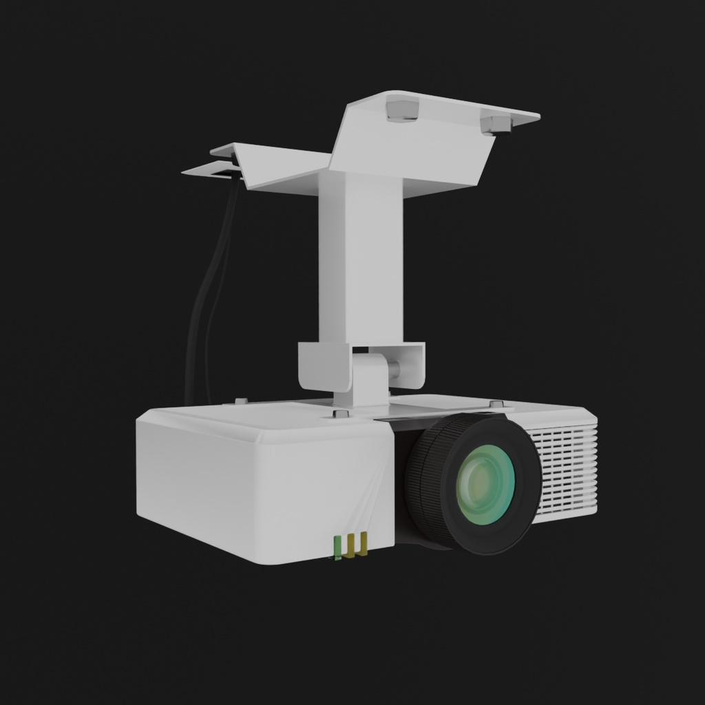 【Blender】 プロジェクター Projector