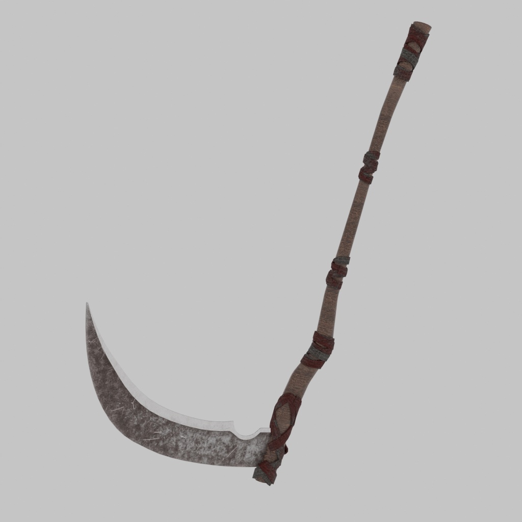 【Blender】 ハロウィンの死神 Halloween Grim Reaper