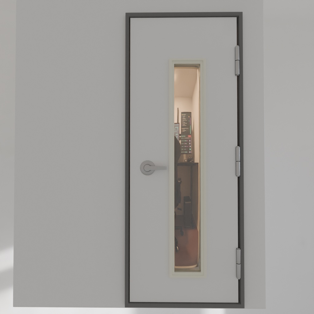 【Blender】 配信者の防音室 Streamer's Soundproof Room