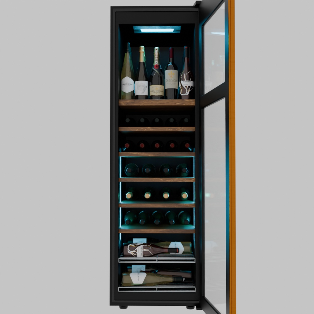 【Blender】 ワインセラー Wine Cellar