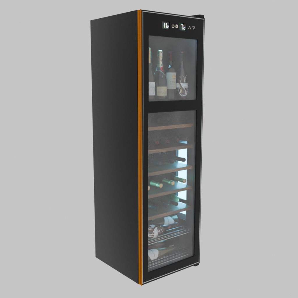 【Blender】 ワインセラー Wine Cellar