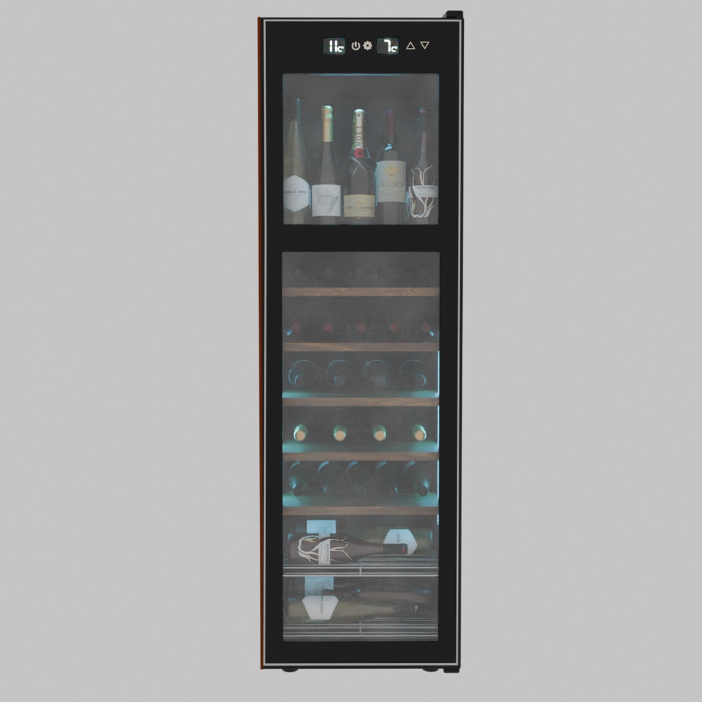 【Blender】 ワインセラー Wine Cellar