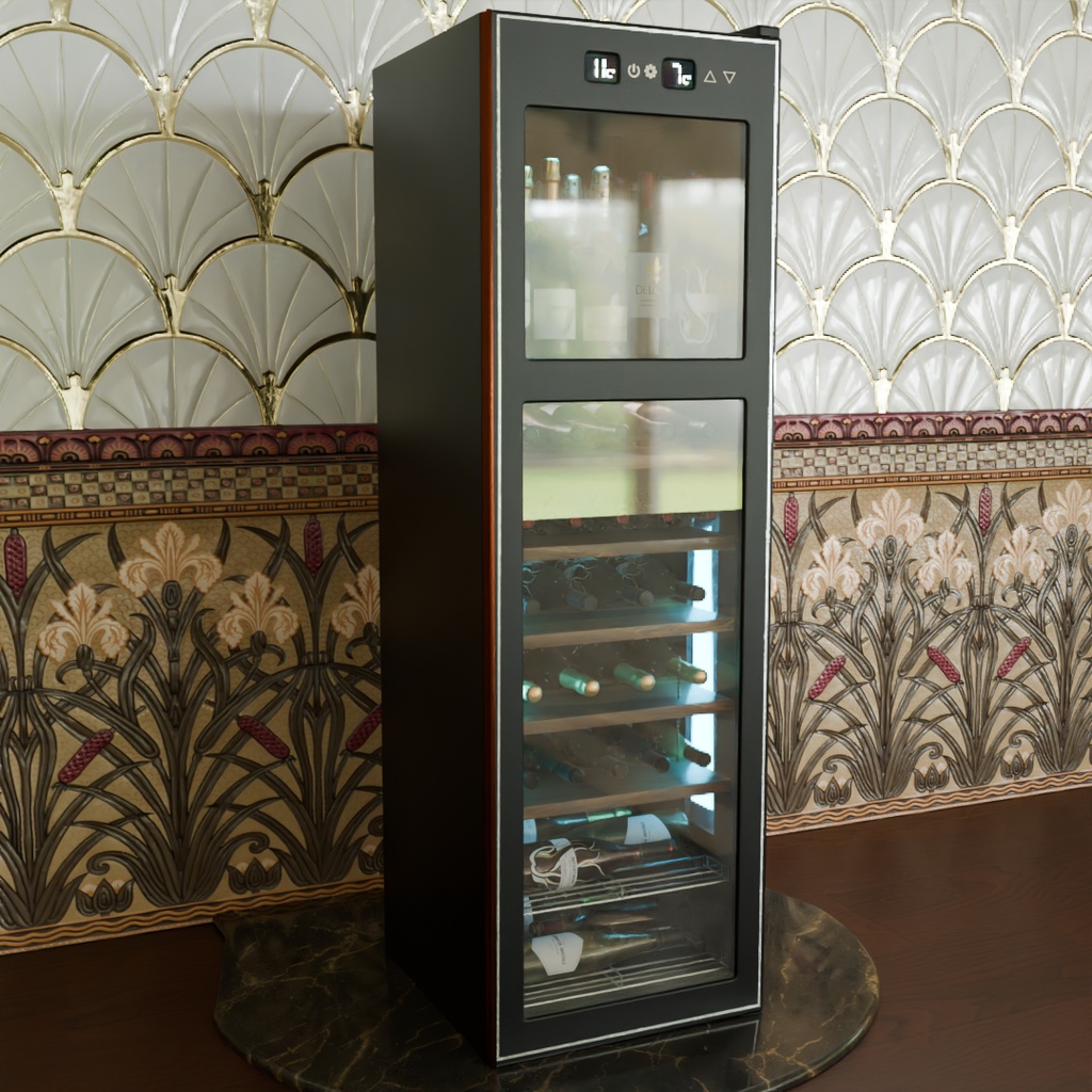 【Blender】 ワインセラー Wine Cellar