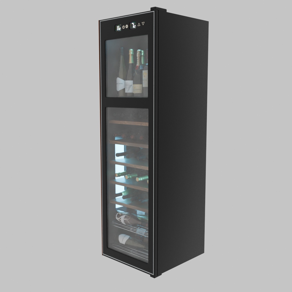 【Blender】 ワインセラー Wine Cellar