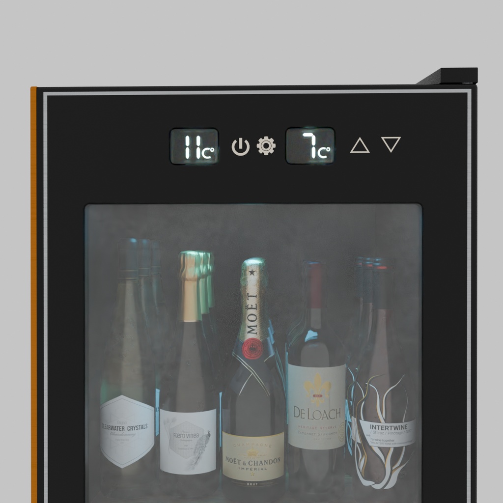 【Blender】 ワインセラー Wine Cellar