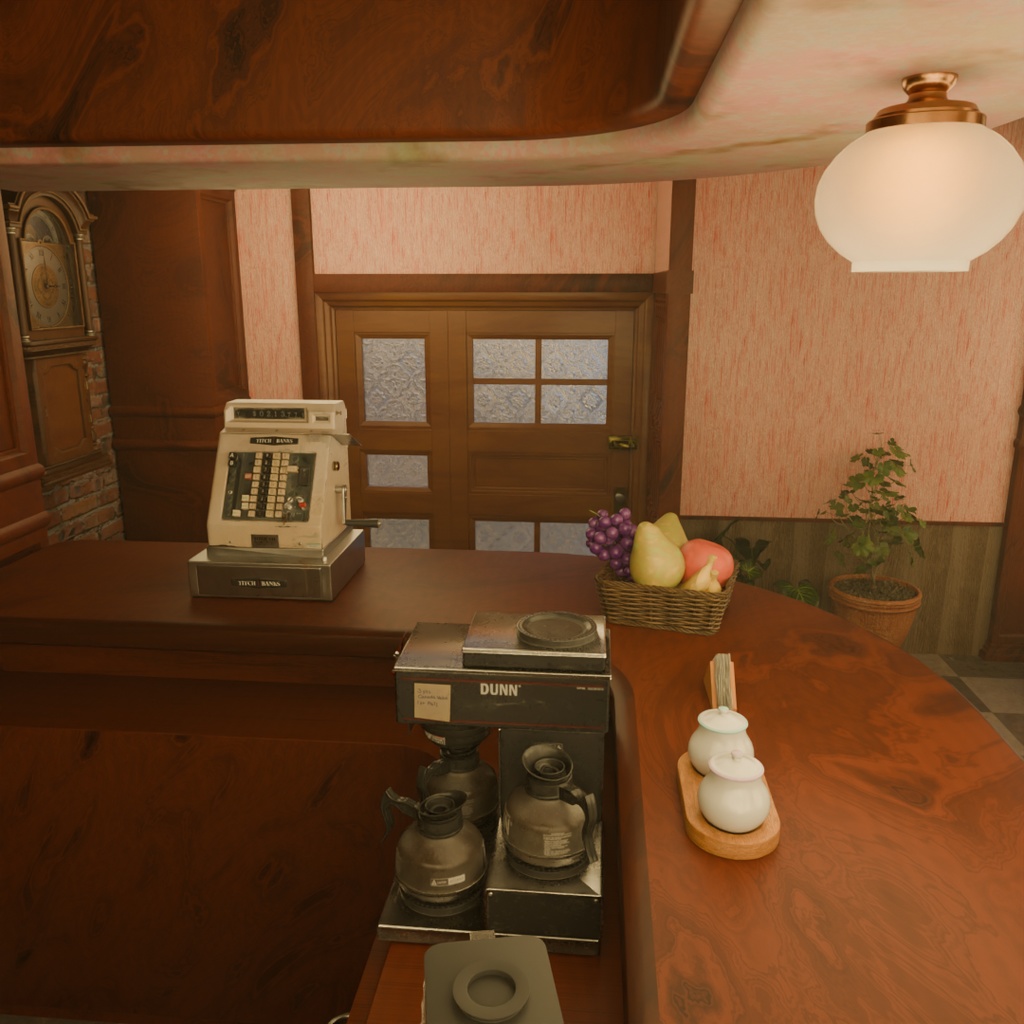 【Blender】 純喫茶 Traditional Japanese coffee shop