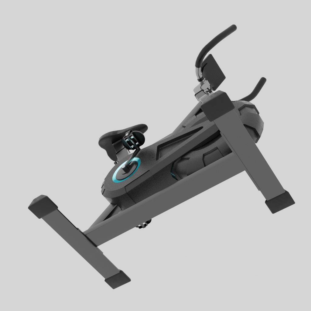 【Blender】 フィットネスバイク Fitness bike