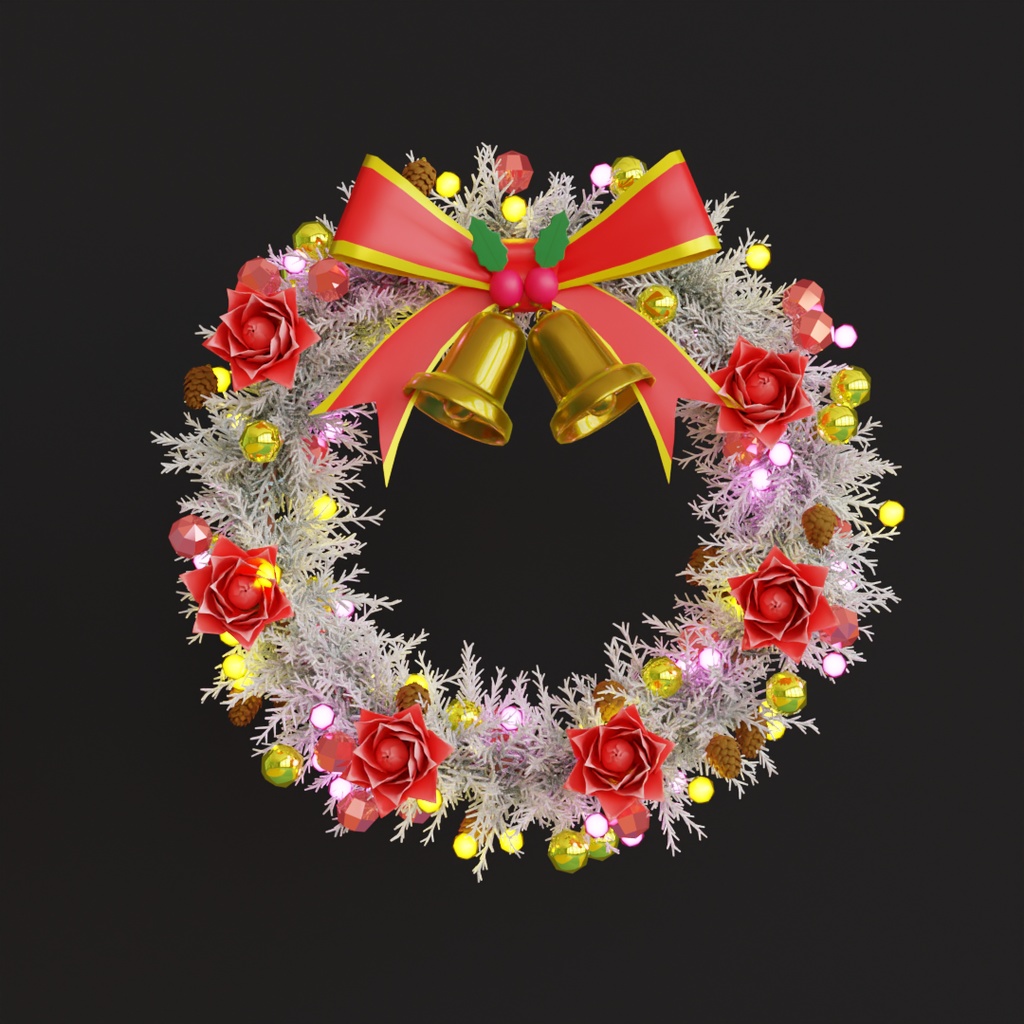 【Blender】 クリスマスアセット Christmas Assets